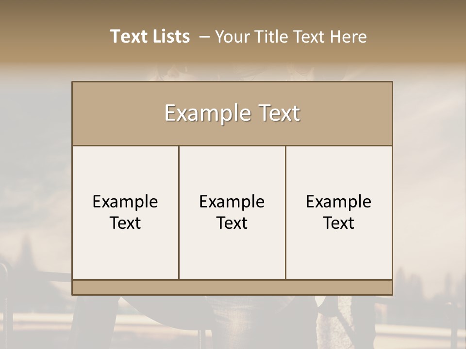 Vogue Happiness Elegance PowerPoint Template