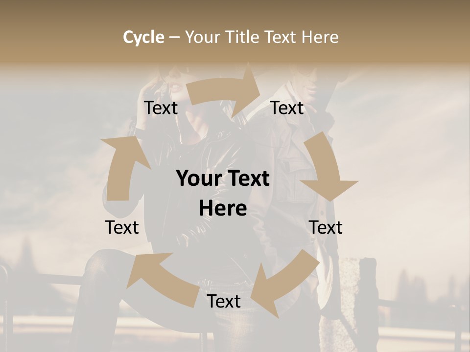Vogue Happiness Elegance PowerPoint Template