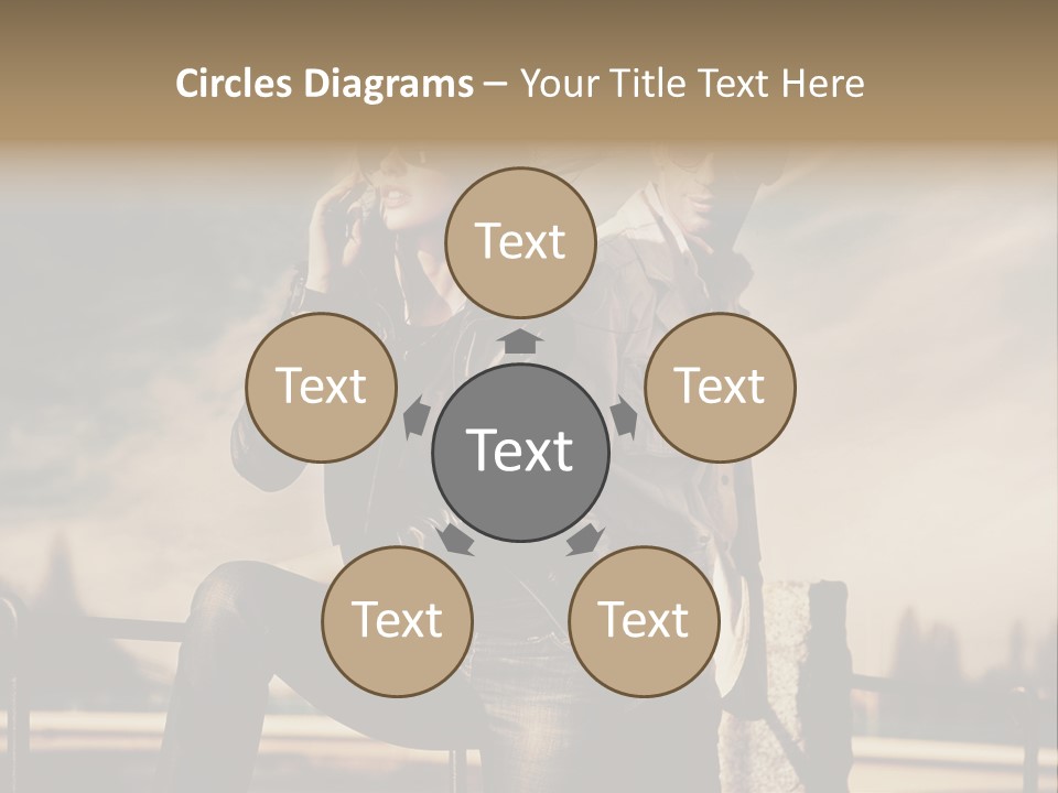 Vogue Happiness Elegance PowerPoint Template