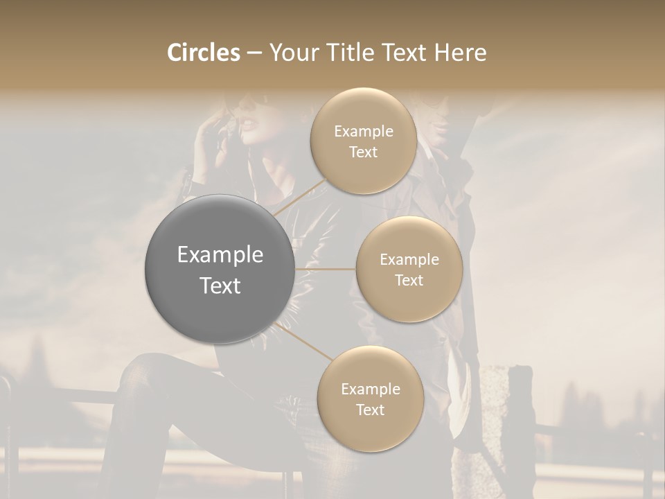 Vogue Happiness Elegance PowerPoint Template