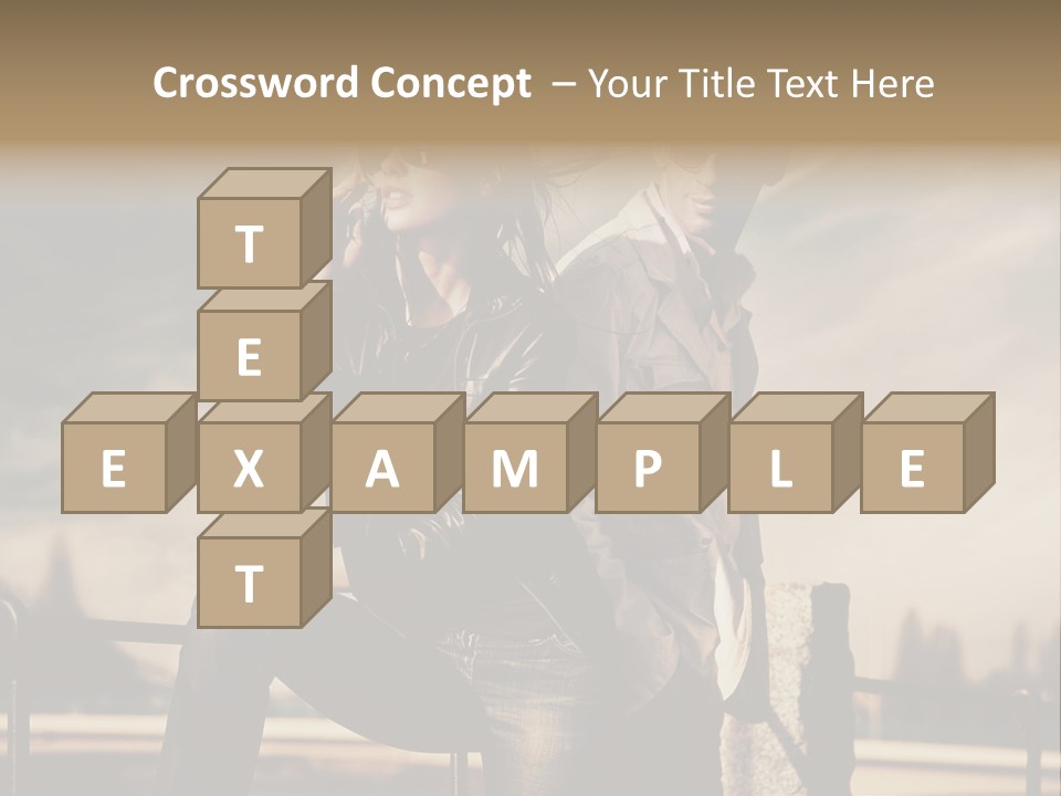 Vogue Happiness Elegance PowerPoint Template