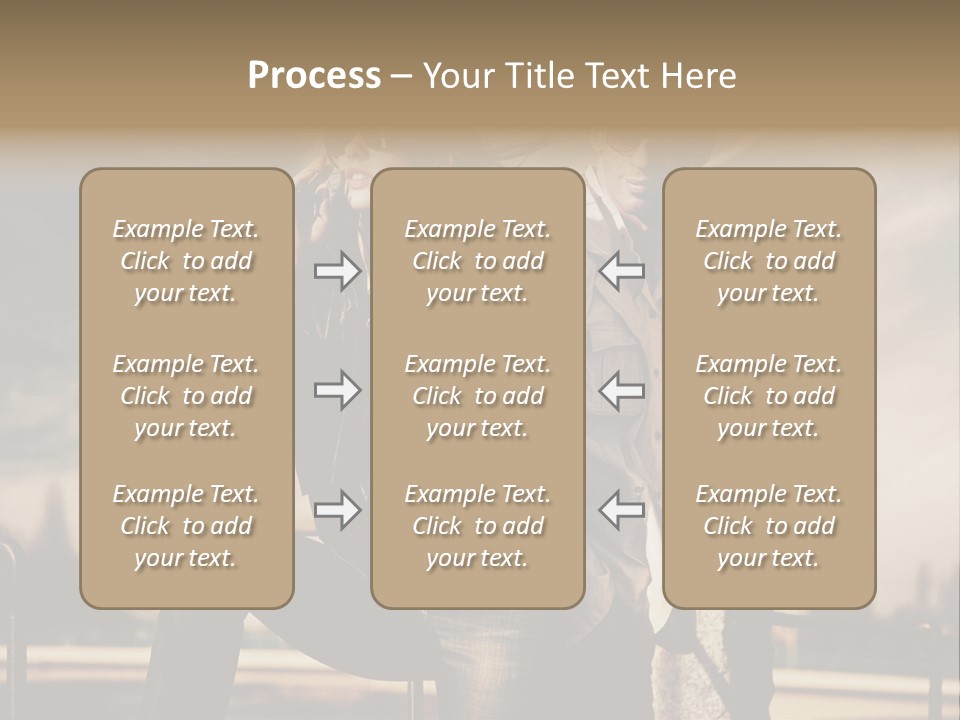 Vogue Happiness Elegance PowerPoint Template