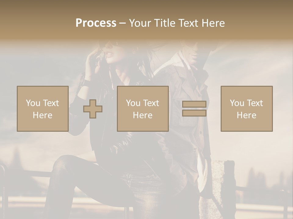 Vogue Happiness Elegance PowerPoint Template
