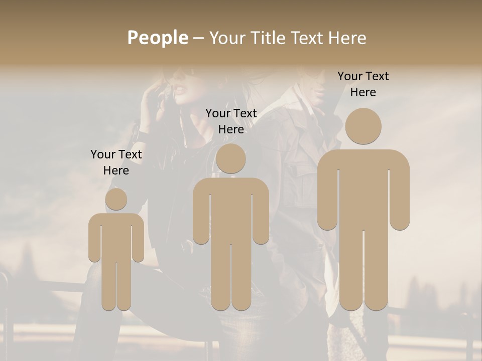 Vogue Happiness Elegance PowerPoint Template