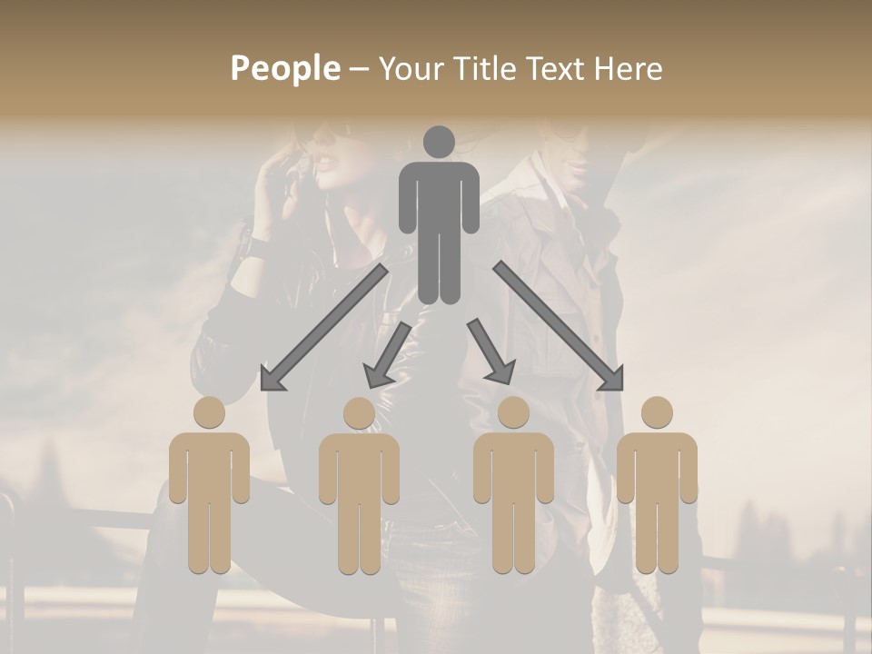 Vogue Happiness Elegance PowerPoint Template