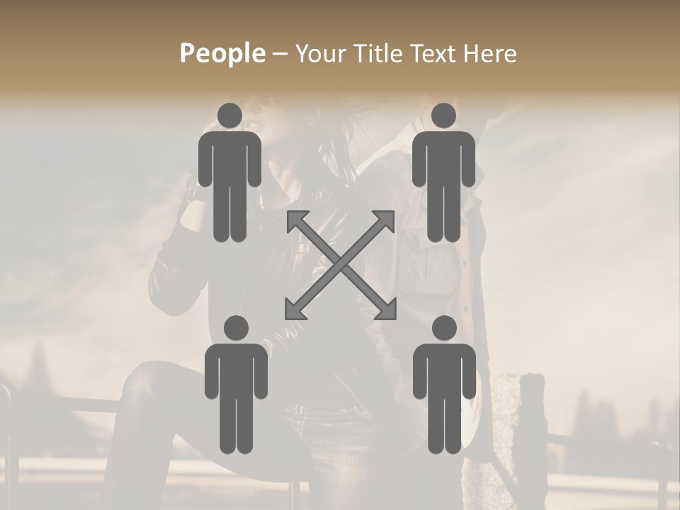 Vogue Happiness Elegance PowerPoint Template