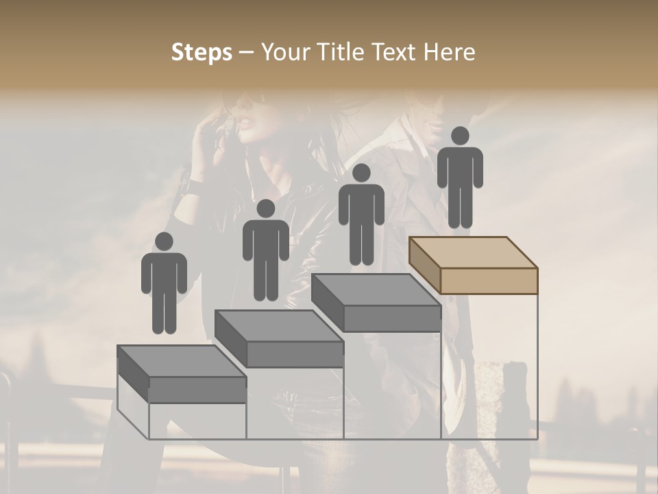 Vogue Happiness Elegance PowerPoint Template