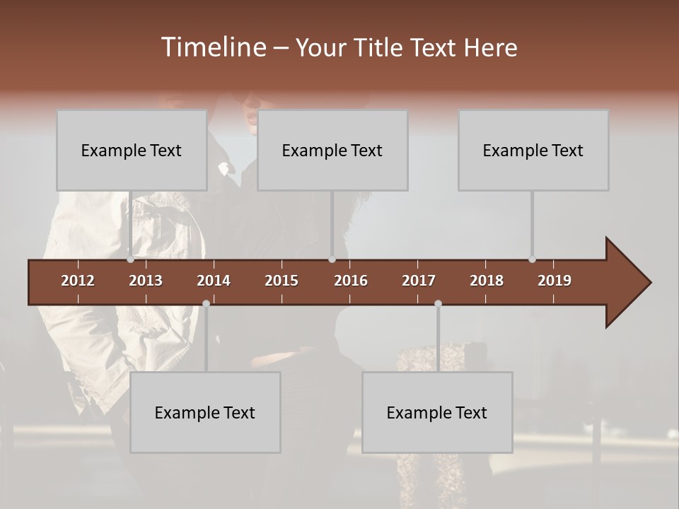 Female Jacket Fashion PowerPoint Template