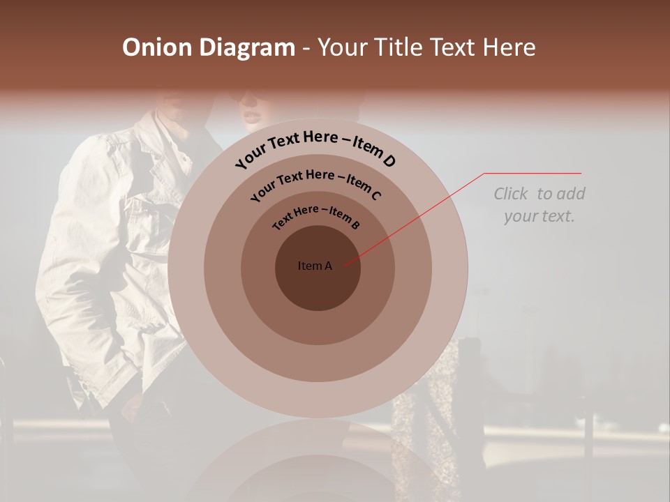 Female Jacket Fashion PowerPoint Template