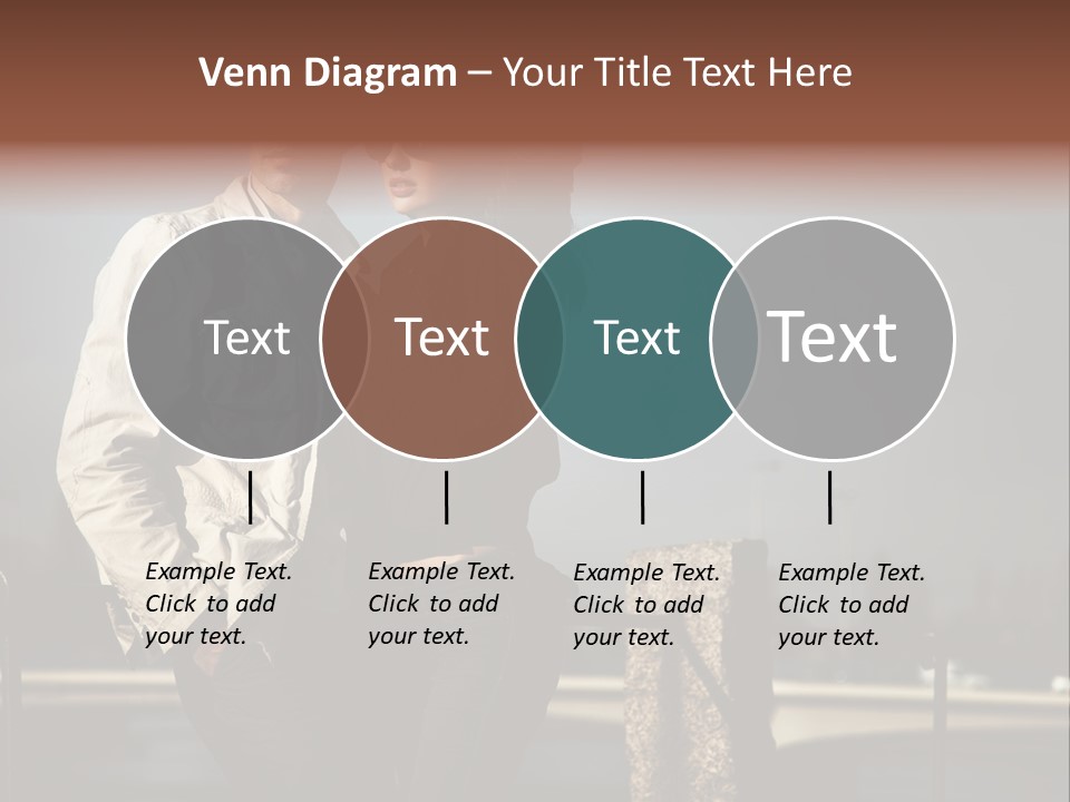 Female Jacket Fashion PowerPoint Template