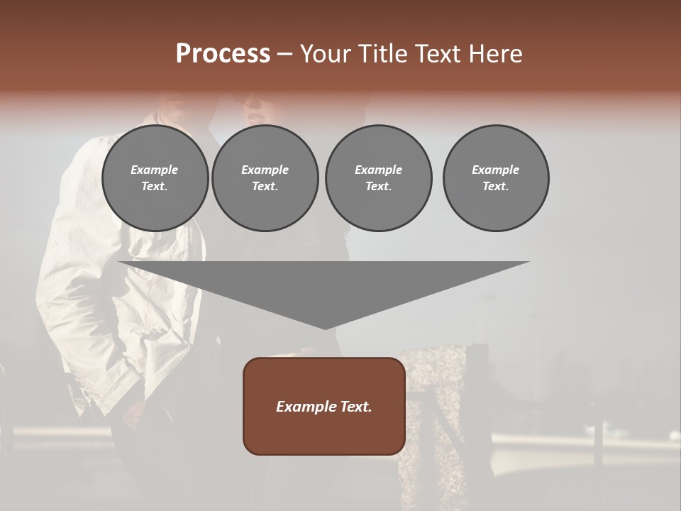 Female Jacket Fashion PowerPoint Template