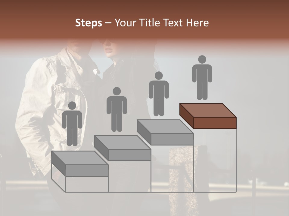 Female Jacket Fashion PowerPoint Template