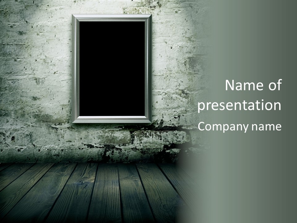 Revival Baroque Warehouse PowerPoint Template