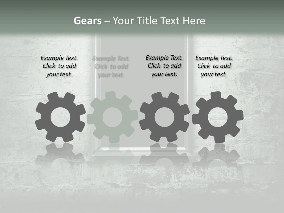 Revival Baroque Warehouse PowerPoint Template