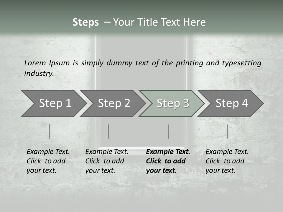 Revival Baroque Warehouse PowerPoint Template