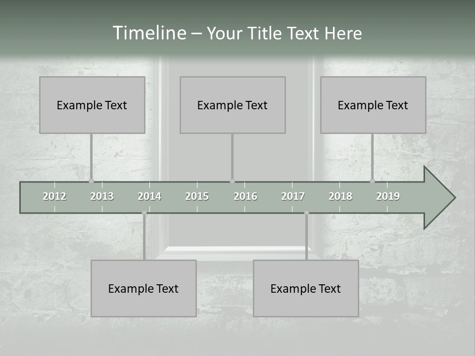 Revival Baroque Warehouse PowerPoint Template