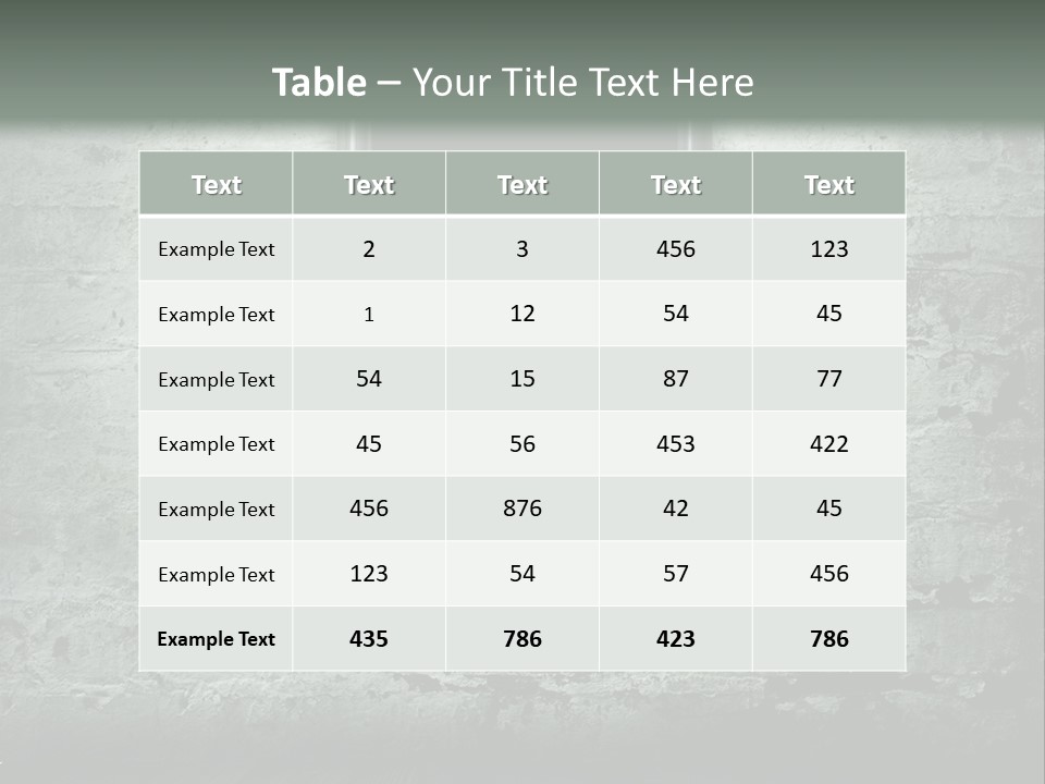 Revival Baroque Warehouse PowerPoint Template
