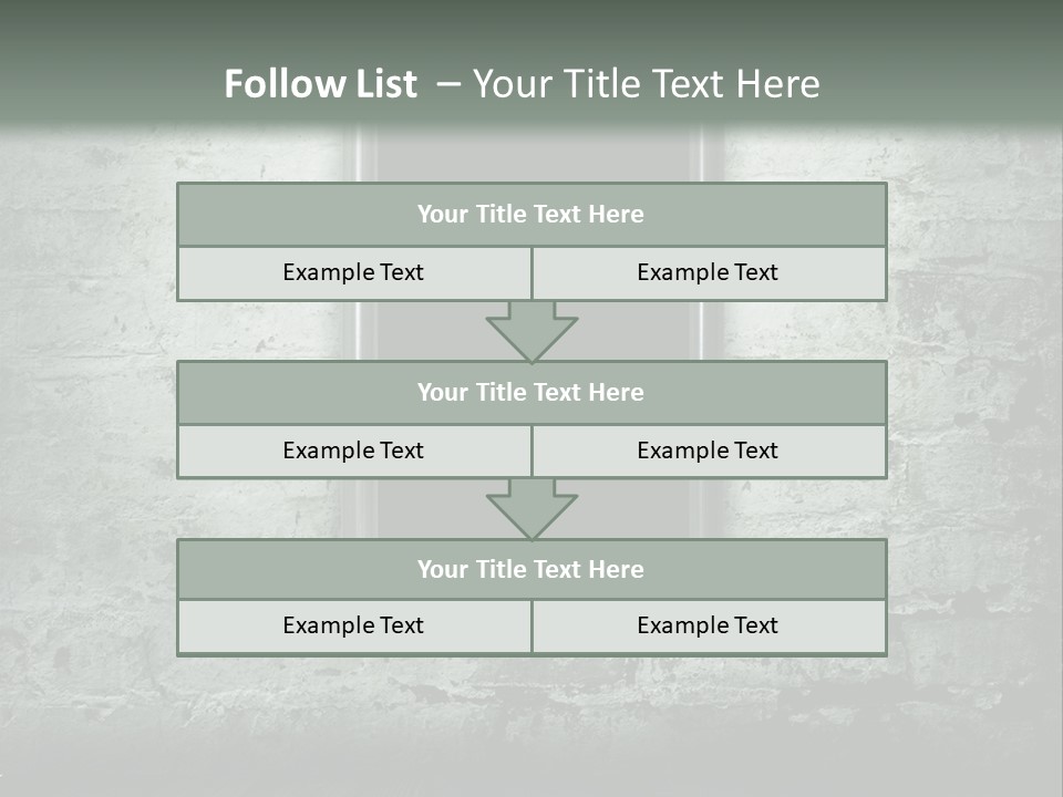 Revival Baroque Warehouse PowerPoint Template