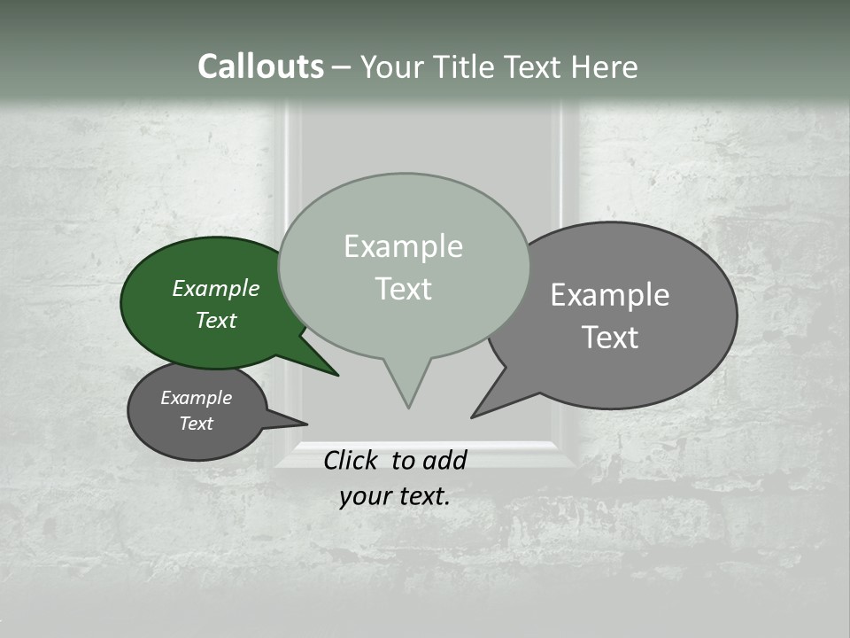 Revival Baroque Warehouse PowerPoint Template