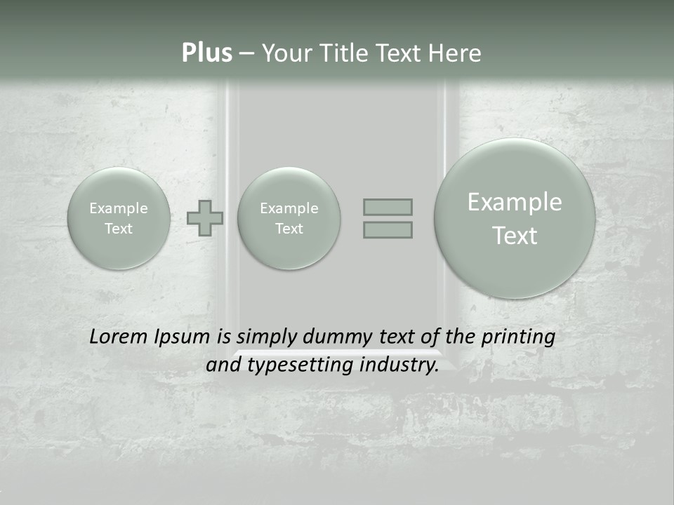 Revival Baroque Warehouse PowerPoint Template
