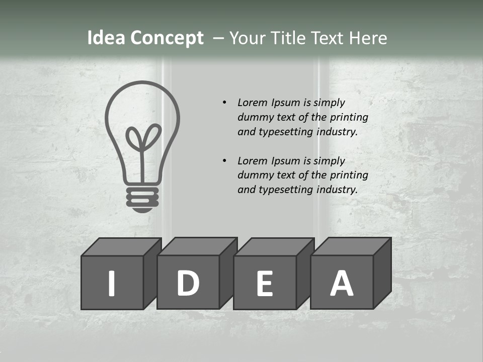 Revival Baroque Warehouse PowerPoint Template