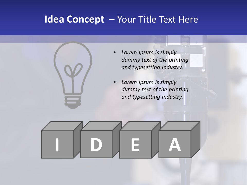 Employee Tool Scanner PowerPoint Template