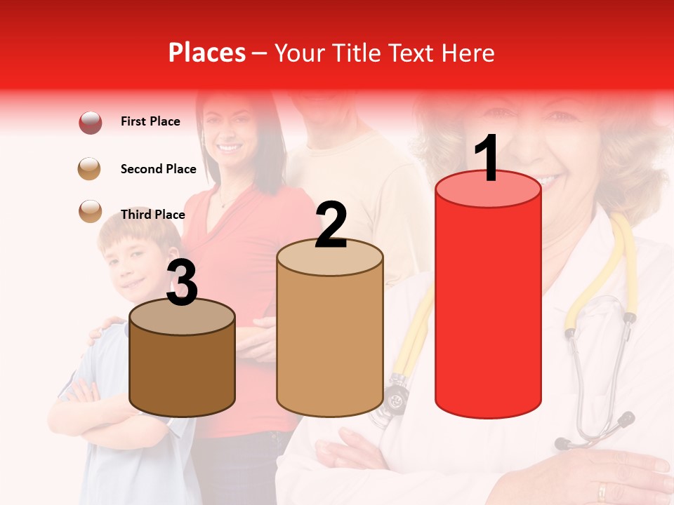 Mother Portrait Pediatric PowerPoint Template