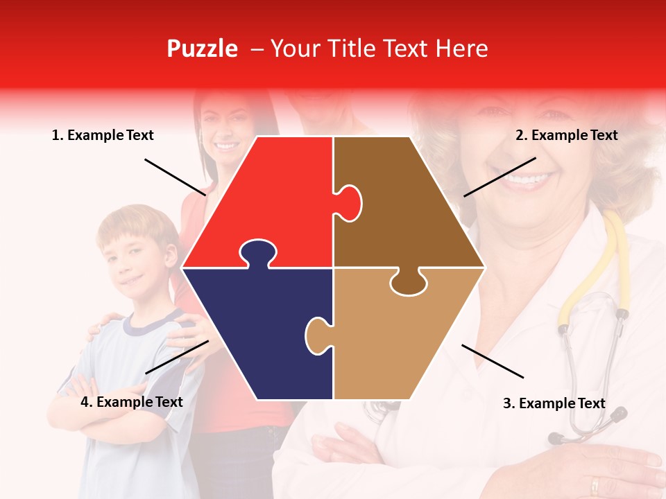 Mother Portrait Pediatric PowerPoint Template