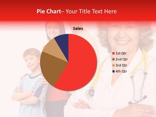 Mother Portrait Pediatric PowerPoint Template