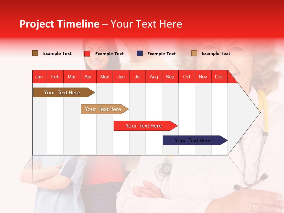 Mother Portrait Pediatric PowerPoint Template