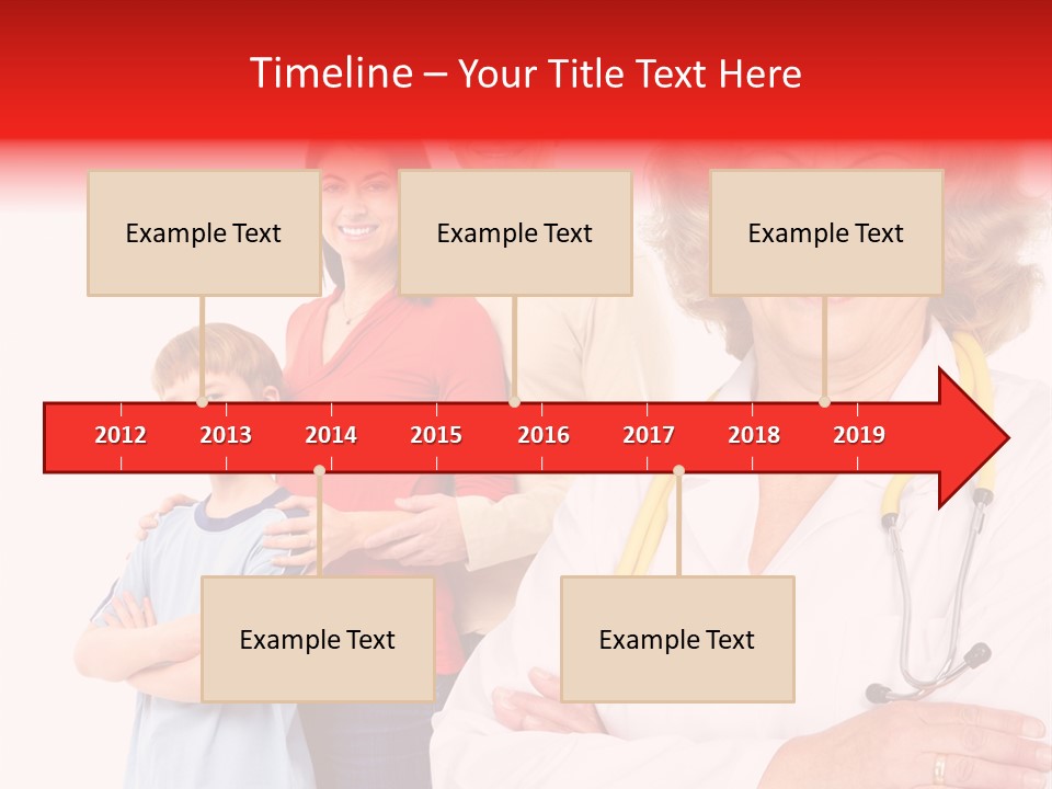 Mother Portrait Pediatric PowerPoint Template