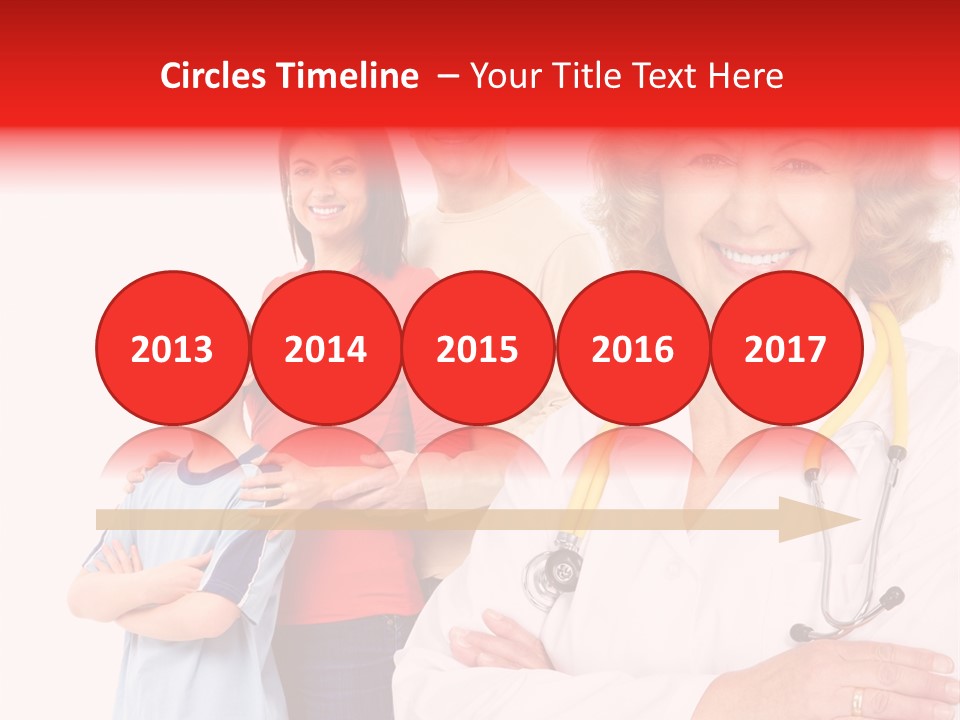 Mother Portrait Pediatric PowerPoint Template