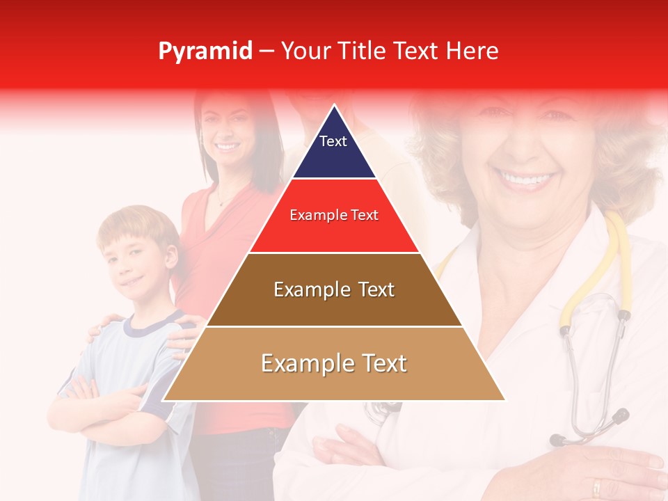 Mother Portrait Pediatric PowerPoint Template