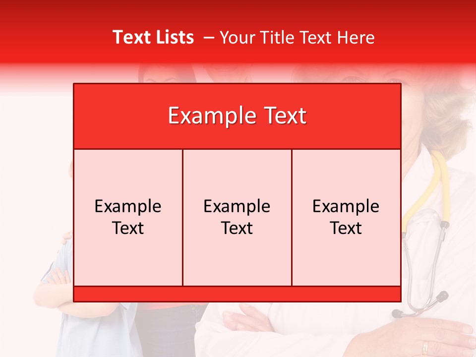 Mother Portrait Pediatric PowerPoint Template