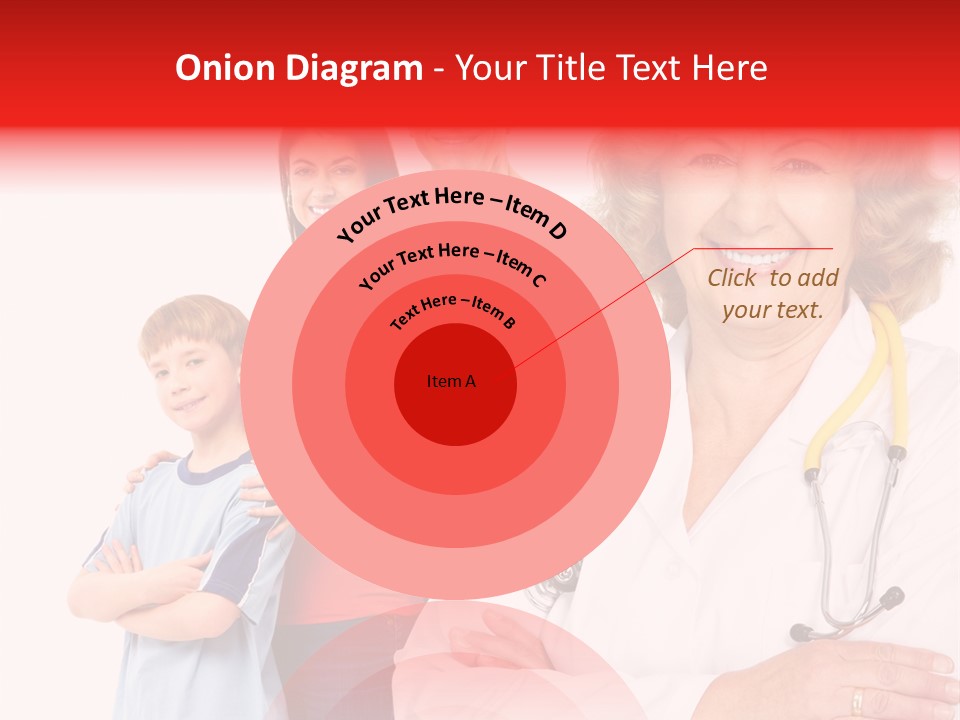 Mother Portrait Pediatric PowerPoint Template