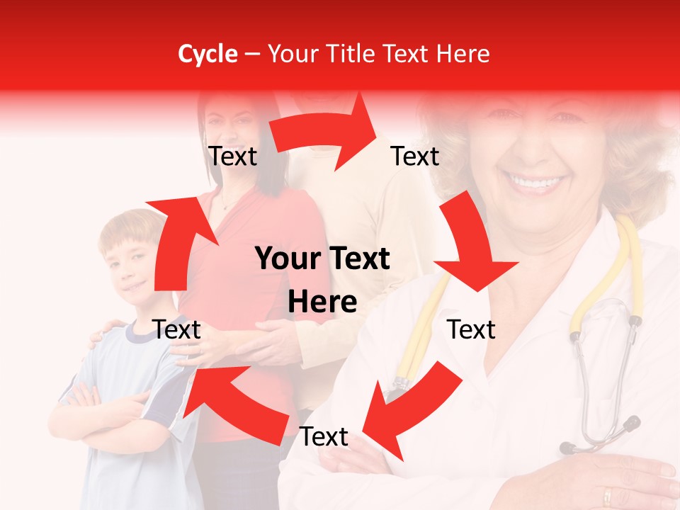 Mother Portrait Pediatric PowerPoint Template