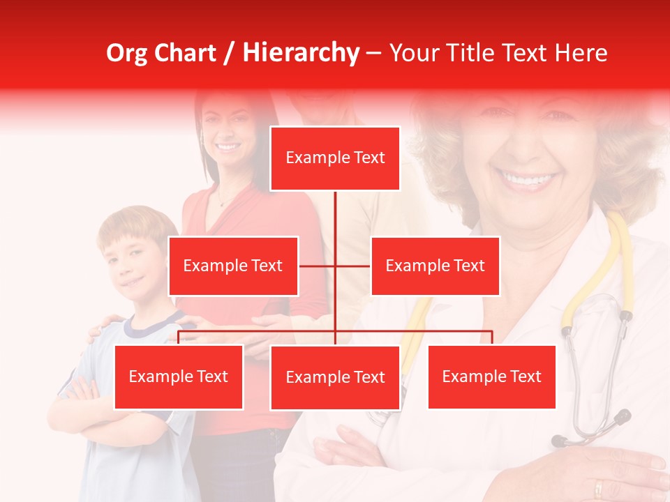 Mother Portrait Pediatric PowerPoint Template