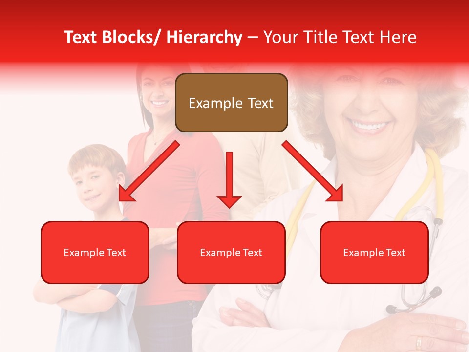 Mother Portrait Pediatric PowerPoint Template