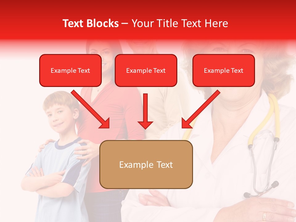Mother Portrait Pediatric PowerPoint Template