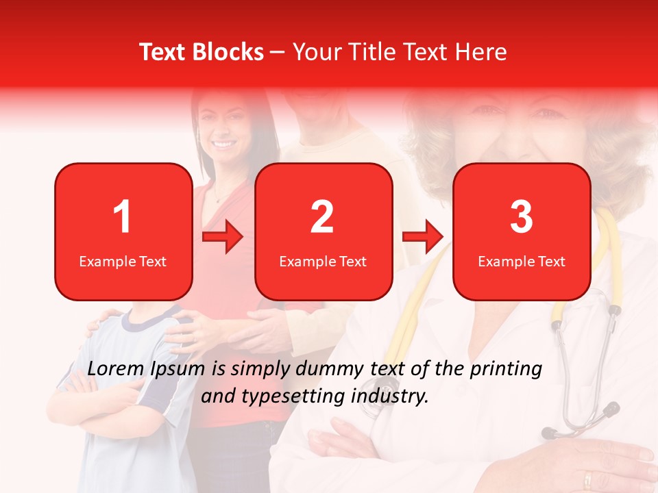 Mother Portrait Pediatric PowerPoint Template