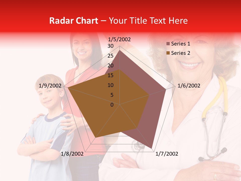 Mother Portrait Pediatric PowerPoint Template