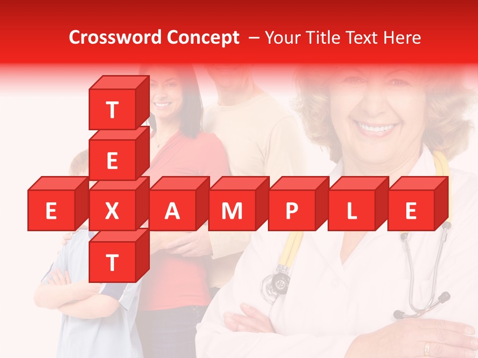 Mother Portrait Pediatric PowerPoint Template