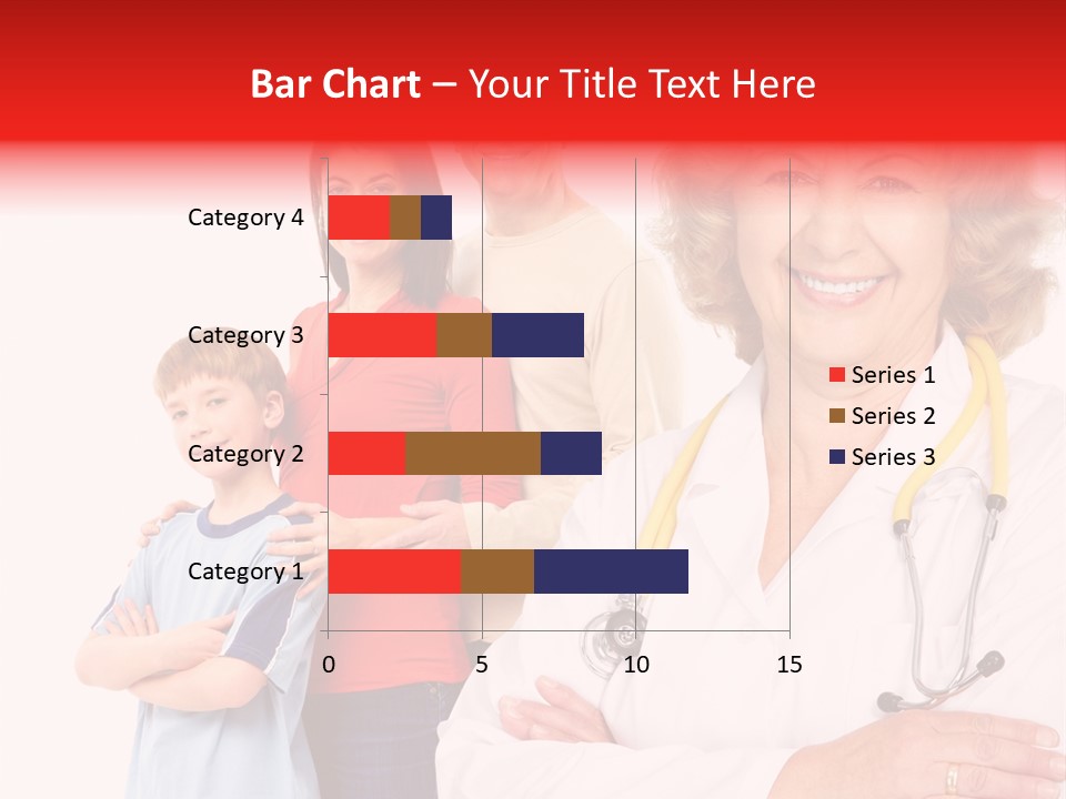 Mother Portrait Pediatric PowerPoint Template