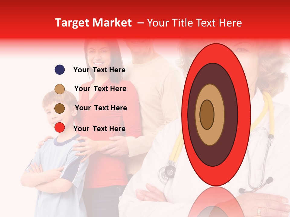 Mother Portrait Pediatric PowerPoint Template