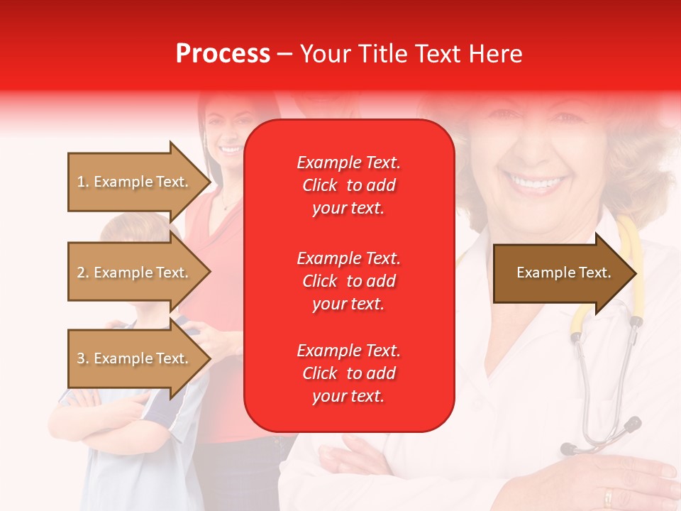 Mother Portrait Pediatric PowerPoint Template