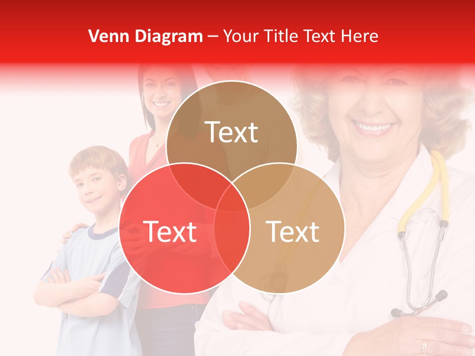 Mother Portrait Pediatric PowerPoint Template
