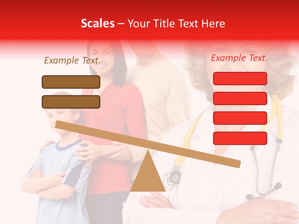 Mother Portrait Pediatric PowerPoint Template