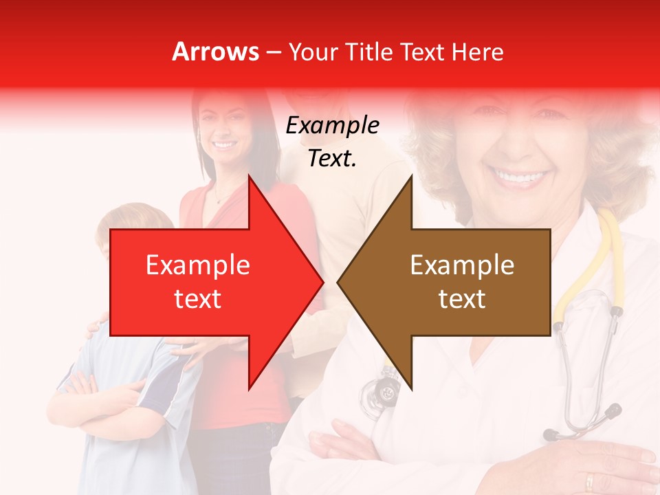 Mother Portrait Pediatric PowerPoint Template