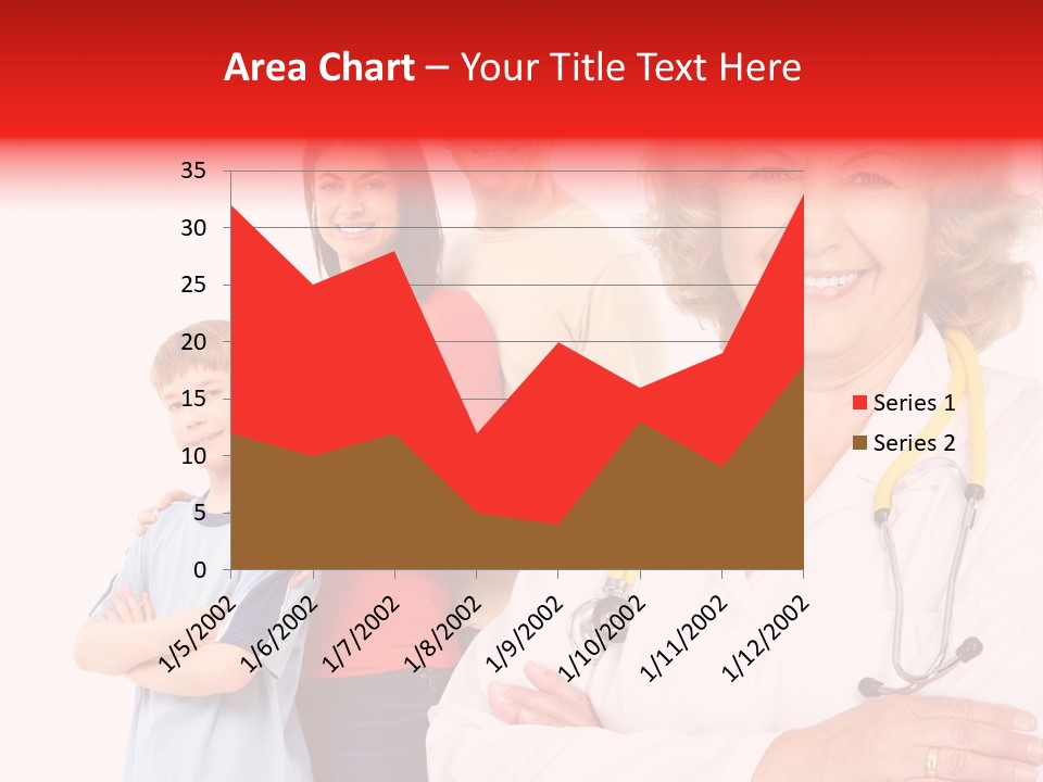 Mother Portrait Pediatric PowerPoint Template