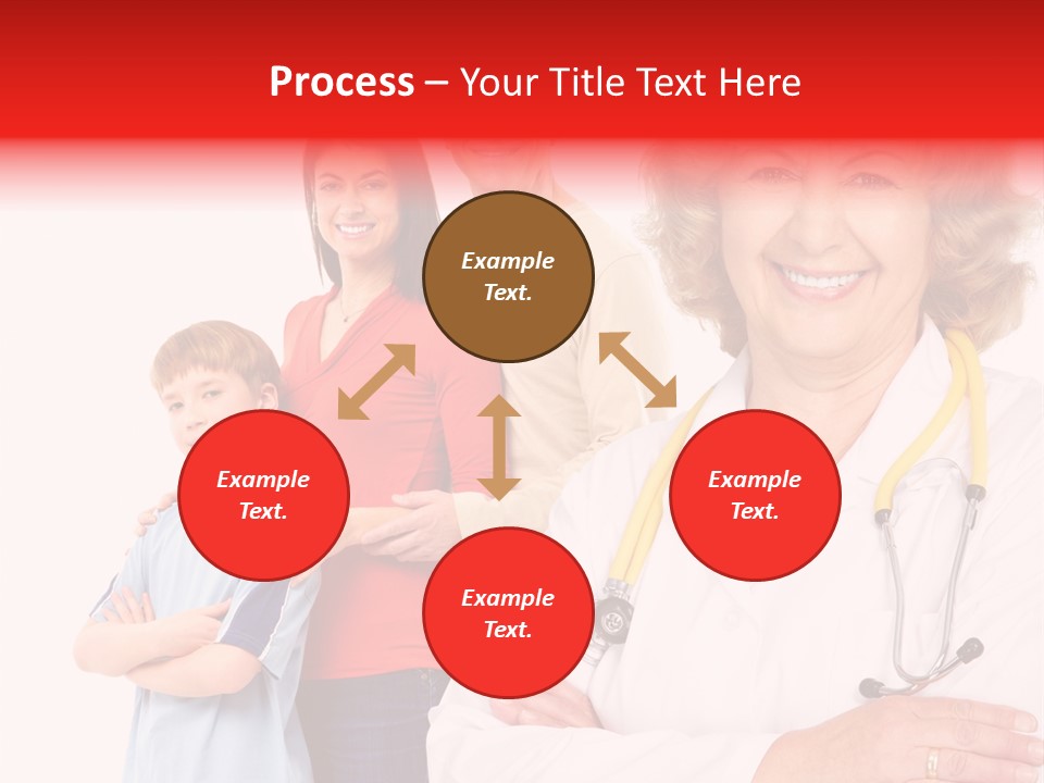 Mother Portrait Pediatric PowerPoint Template